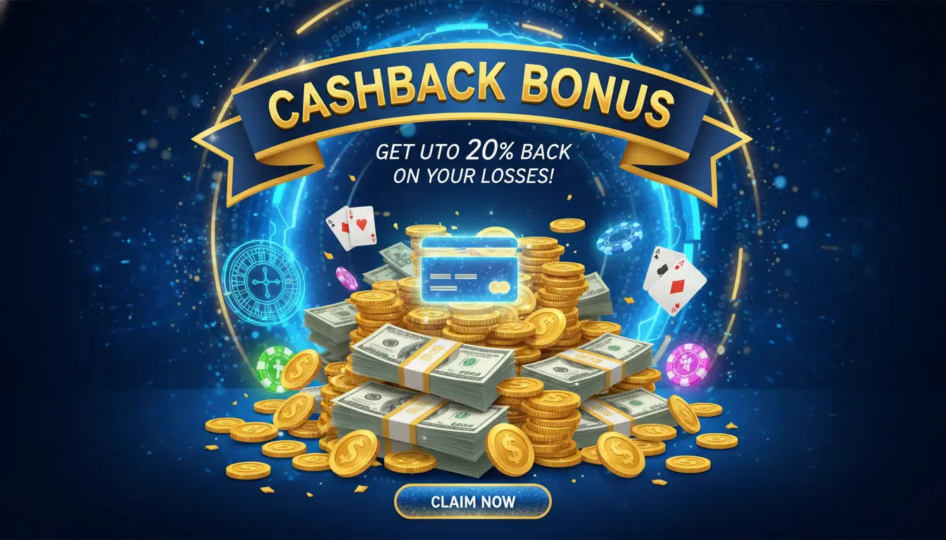 Magic red casino cashback bonus