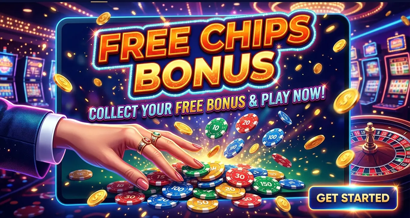 Gratis chips hos Magic red casino