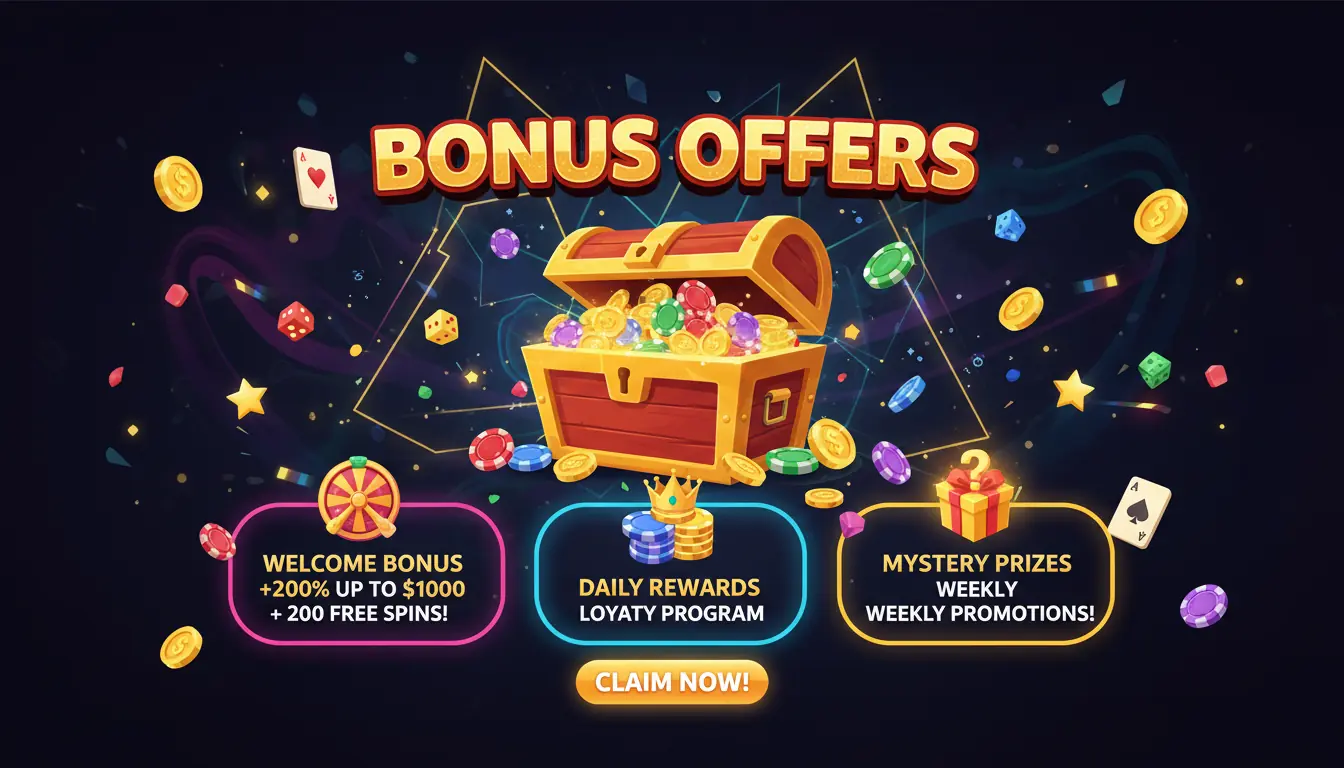 Bonustilbud hos Magic red casino